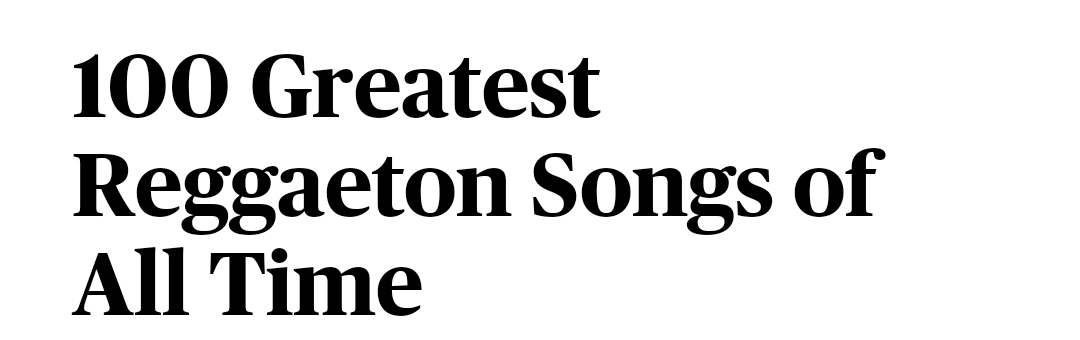 En este momento estás viendo Las 100 canciones de Reggaeton mas grandes de la historia segun Rolling Stones.